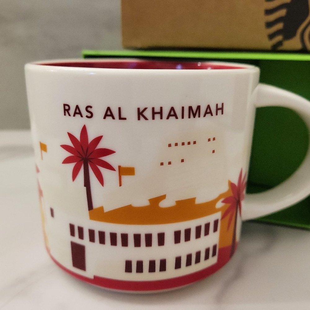 Starbucks United Arab Emirates You Are Here Ras al Khaimah Coffee Mug NWT